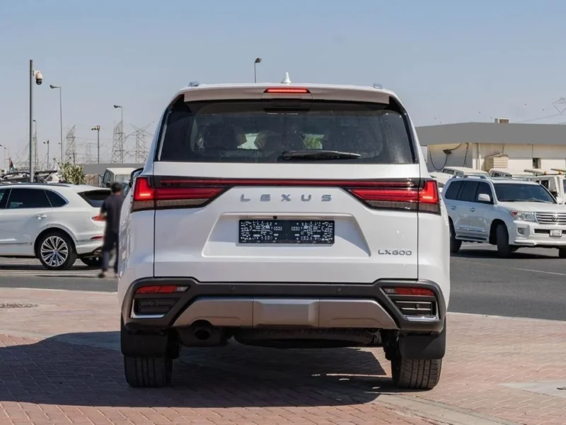 2026 Lexus LX600 Signature 3.5L V6 Twin-Turbocharged Petrol AT White Tan SUV