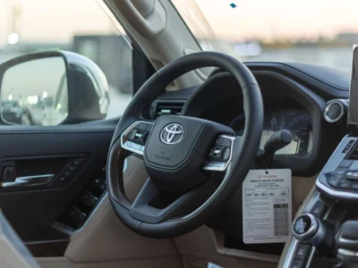 2026 Toyota Land Cruiser LC300 VX 4.0L 6 Cylinder Petrol Engine Black Beige SUV