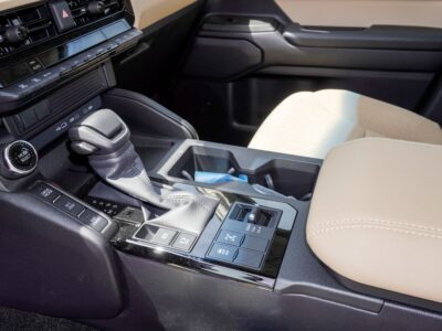 2025 Toyota Prado 2.4 Liter 4 Cylinder Petrol Engine White Beige SUV GCC Specs