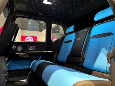 2021 Rolls-Royce Cullinan Black Badge 12 Cylinders Petrol Engine Grey Blue SUV