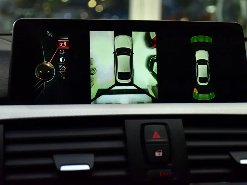 2016 BMW 4-Series 435i Gran Coupe 6 Cylinder Petrol Engine Silver Red Sedan