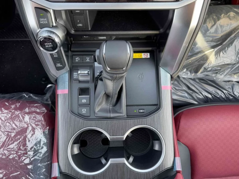 2026 TOYOTA LAND CRUISER GR-S 3.3L 6 Cylinder Engine DIESEL White Red SUV