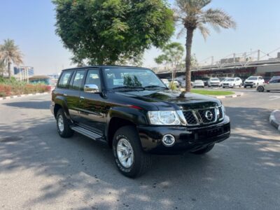 2024 Nissan Patrol Safari 4.8 Liter 6 Cylinder Petrol Engine M/T Black Grey SUV