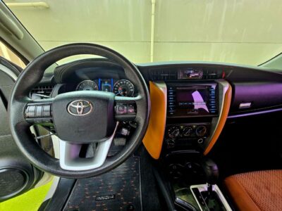 2019 Toyota Fortuner EXR 2.7 Liter V4 Cylinder Engine 4WD White Tan SUV