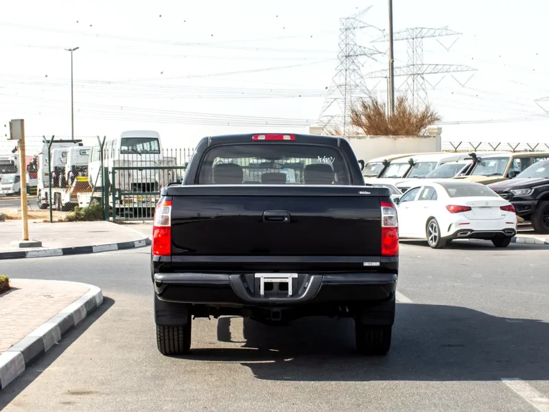 2006 Toyota Tundra Double Cab Limited 8 Cylinder Petrol Engine Black Beige