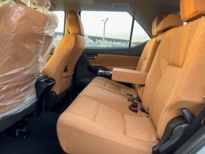 2026 Toyota Fortuner 2.7 Litre 4 Cylinder Petrol Engine White Tan SUV 4WD