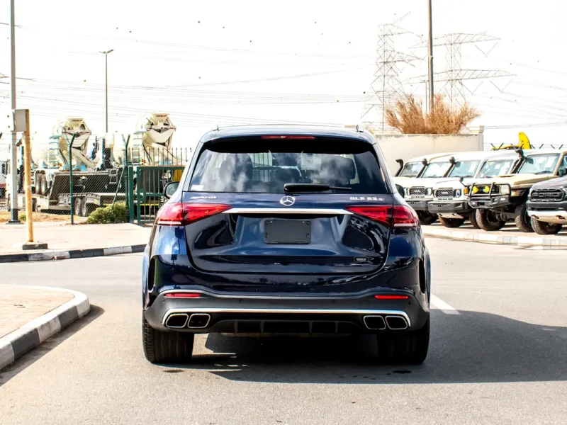 2022 Mercedes-Benz GLE-Class GLE 63 S AMG 8 Cylinder Engine Blue Brown SUV