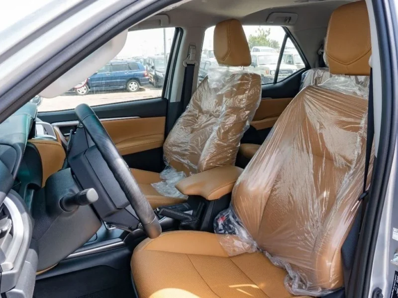 2026 Toyota Fortuner 4.0L V6 Engine AT Petrol Full Option Silver Tan SUV GCC