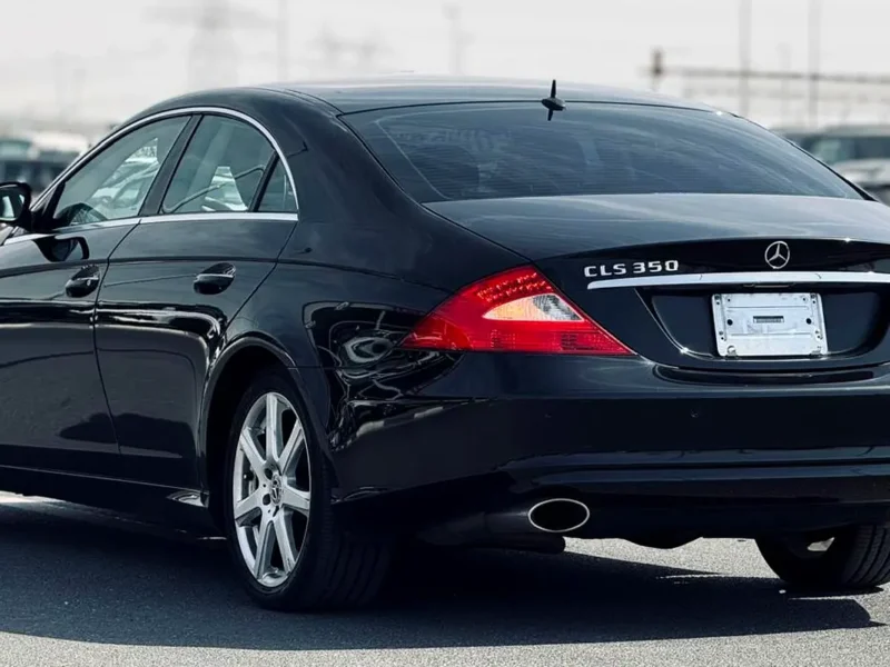 2006 Mercedes-Benz CLS-Class CLS 350 6 Cylinder Engine Black Beige Sedan