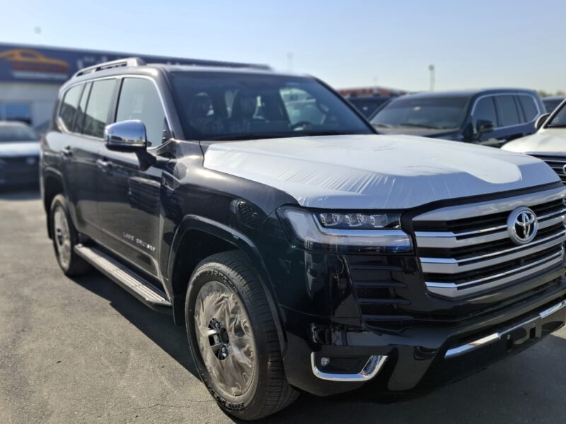2024 Toyota Landcruiser VX Plus 3.5L TWIN TURBO, 6 CYLINDER Black SUV Petrol