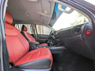 2017 TOYOTA HILUX FACELIFTED 2025 ADVENTURE GCC V4 2.7L Black Red Pick UP