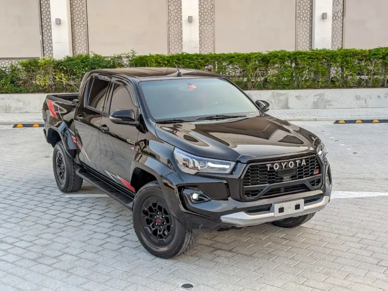 2021 Toyota Hilux GR Sport 4 Cylinder Petrol Engine Black Pick Up Truck