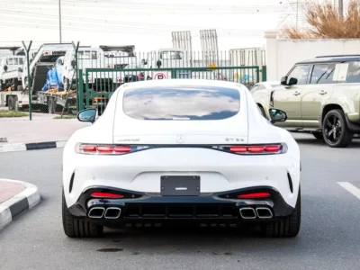 2024 Mercedes-Benz AMG GT 8 Cylinder Petrol Engine White Black Coupe