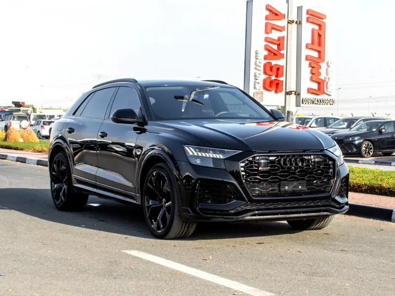 2022 Audi RS Q8 4.0 TFSI Quattro 8 Cylinders Petrol Engine Black SUV
