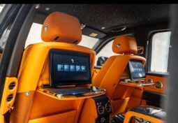 2026 Rolls Royce Cullinan 6.75-liter twin-turbocharged V12 Black Orange SUV