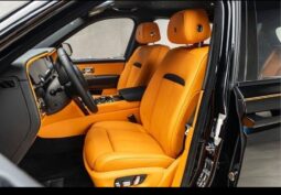 2026 Rolls Royce Cullinan 6.75-liter twin-turbocharged V12 Black Orange SUV