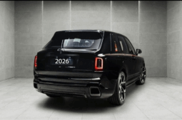 2026 Rolls Royce Cullinan 6.75-liter twin-turbocharged V12 Black Orange SUV