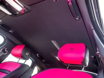 2023 Rolls-Royce Ghost Black Badge 12 Cylinder Petrol Engine Black Pink Sedan