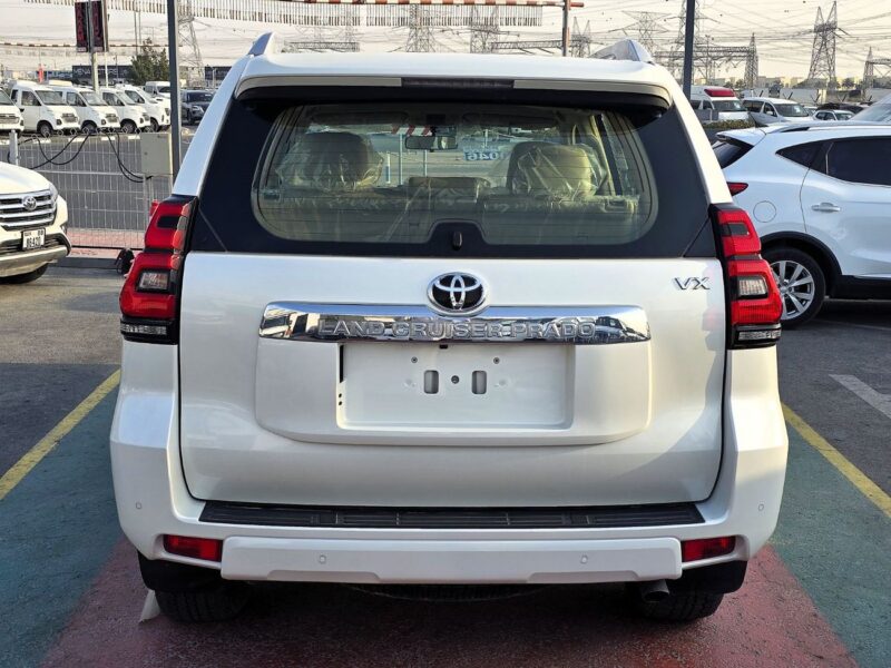 2023 Toyota Land Cruiser Prado VX 4.0l 6 Cylinder Petrol 4WD White Tan SUV