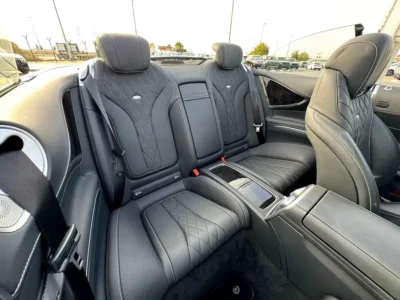 2017 Mercedes-Benz S-Class S 550 4Matic Coupe 8 Cylinders White Black Coupe