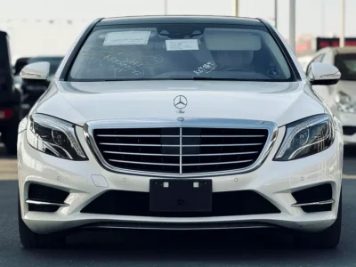 2015 Mercedes-Benz S-Class S 400 h 6 Cylinders Petrol Engine White Sedan