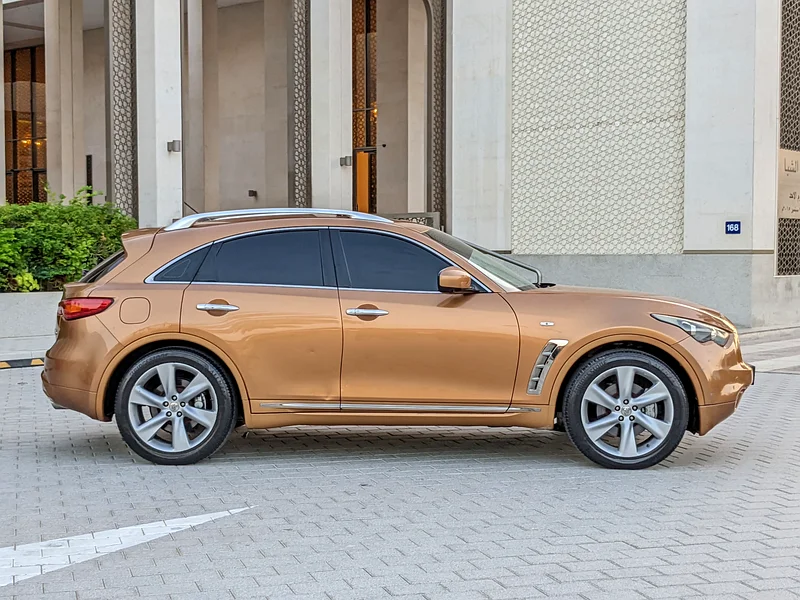 2008 Infiniti FX50 Other 8 Cylinder Petrol Engine Orange Brown SUV