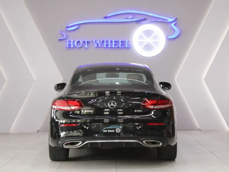 2020 Mercedes-Benz C 200 Coupe 2.0L 4 Cylinder Engine GCC Black Tan
