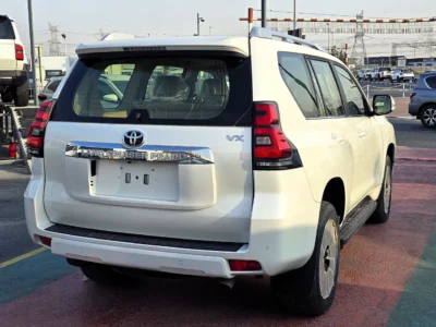 2023 Toyota Land Cruiser Prado VX 4.0l 6 Cylinder Petrol 4WD White Tan SUV