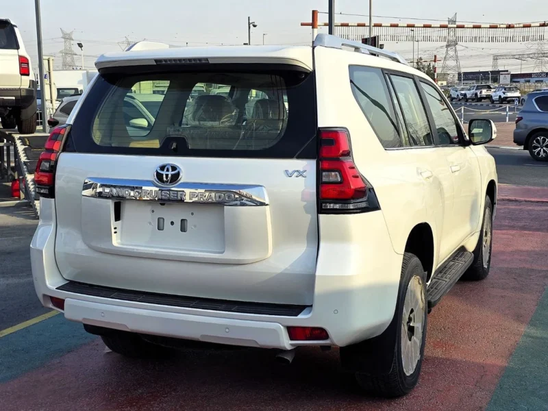 2023 Toyota Land Cruiser Prado VX 4.0l 6 Cylinder Petrol 4WD White Tan SUV