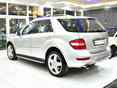 2009 Mercedes-Benz M-Class ML 350 6 Cylinder Engine Silver Beige Crossover