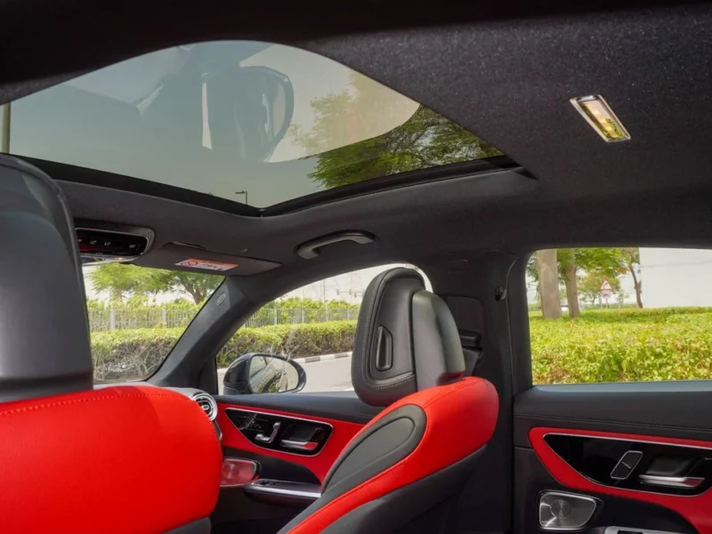 2025 Mercedes-Benz GLC 200 4Matic 2.0 L 4 Cylinders Engine Black Red SUV