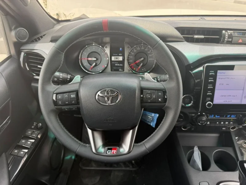 2026 Toyota Hilux GR Sport 4.0 Litres 6 Cylinders Petrol Engine Black Pick Up Truck