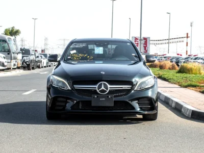 2019 Mercedes-Benz C-Class C43 AMG 6 Cylinder Petrol Engine Green Black Sedan
