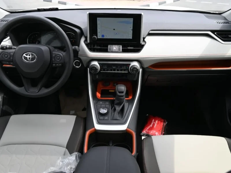 2025 Toyota RAV 4 Adventure 2.5 Liter 4 Cylinder Engine 4WD White Grey SUV