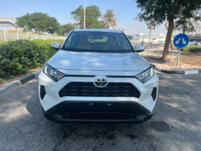 2025 Toyota RAV4 4WD EXR 2.5 Liter 4 Cylinder Petrol Engine White Beige SUV GCC