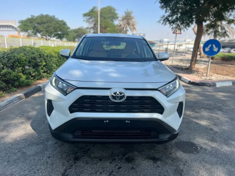 2025 Toyota RAV4 4WD EXR 2.5 Liter 4 Cylinder Petrol Engine White Beige SUV GCC