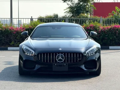 2017 Mercedes-Benz AMG-GT S 8 Cylinder Petrol Engine Black Red Coupe