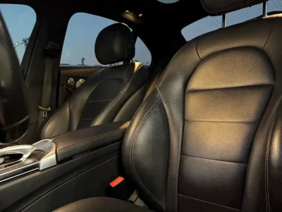 2015 Mercedes-Benz C-Class C300 4Matic 4 Cylinder Petrol Engine White Black Sedan