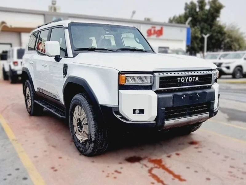 2025 TOYOTA PRADO 250 ALL ROUNDER G 2.4L 4 Cylinders Engine 4X4 White Beige SUV