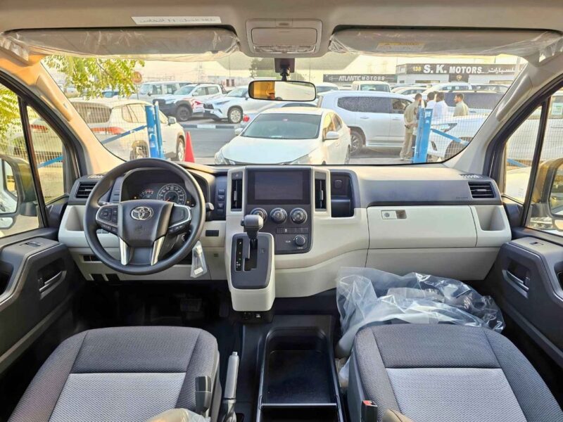 2026 Toyota Hiace HIGHROOF 3.5L 6 Cylinders PETROL AT White Grey Van