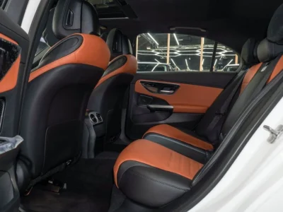 2025 Mercedes-Benz C200 L 4 Cylinders Petrol Engine White Tan Sedan