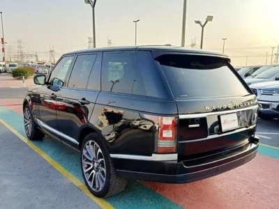 2015 Land Rover Range Rover Autobiography 5.0 L 8 Cylinders Black Beige SUV