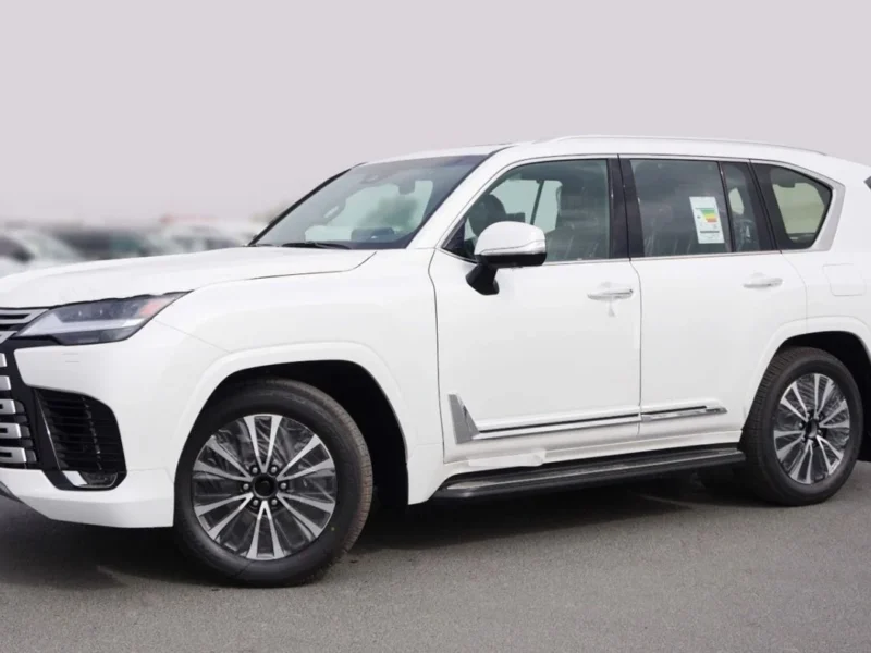 2026 Lexus LX 700h LX700h 6 Cylinder Petrol Engine White Red SUV GCC