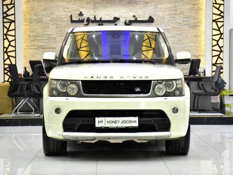 2010 Land Rover Range Rover Sport Supercharged 8 Cylinder White Brown SUV