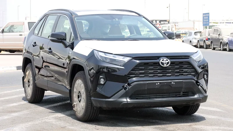 2025 Toyota Rav 4 Other 4 Cylinder Hybrid Engine Black Beige SUV GCC Specs