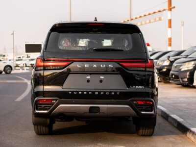 2026 Lexus LX600 Turbo Sport 3.5L V6 Twin-Turbocharged Petrol Black Red SUV