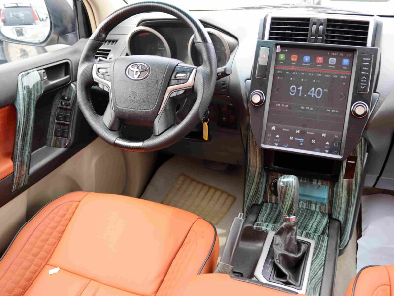 2010 Toyota Prado TXL 2.7 Liter 4 Cylinder Petrol Engine Gold Orange SUV