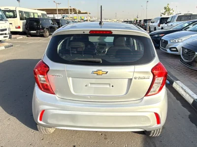 2020 Chevrolet Spark LS 4 Cylinder Petrol Engine Silver Black Hatchback GCC