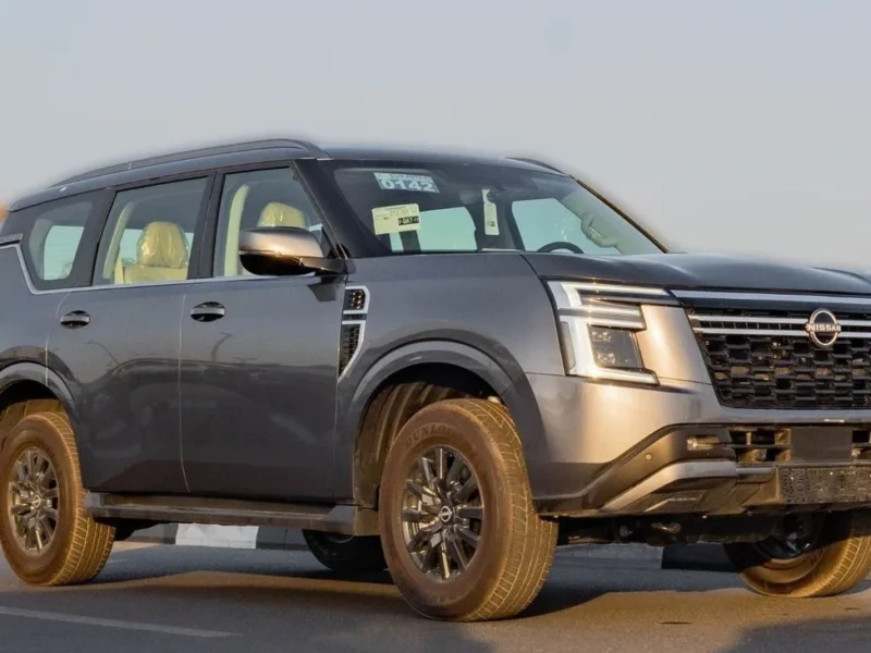 2026 Nissan Patrol SE T2 3.8L 6 Cylinder Engine AT Petrol Grey Beige SUV