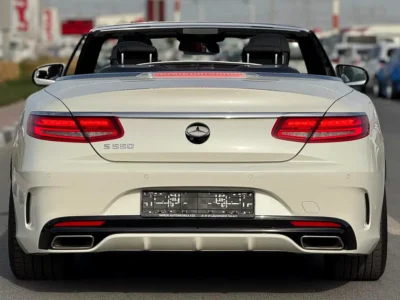 2017 Mercedes-Benz S-Class S 550 4Matic Coupe 8 Cylinders White Black Coupe